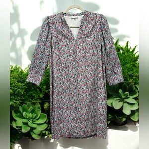 Caroll Paris floral shift dress size 36 US Small